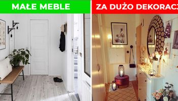 5 błędów, których nie powinnaś popełniać przy urządzaniu małego przedpokoju