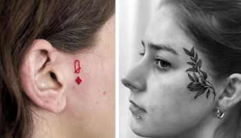 22 piękne tatuaże na twarzy, które zmienią Twoje myślenie o tatuowaniu tego miejsca