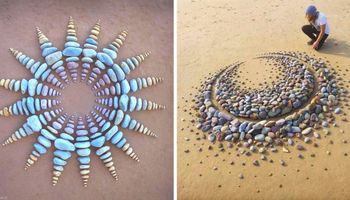 15 magicznych kamiennych kręgów. Hipnotyzujące wzory na plażach przyciągają wzrok każdego