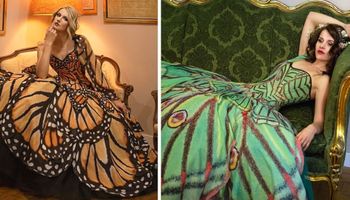 15 magicznych sukienek, które wyglądają jak skrzydła motyli. Zamienią każdą kobietę we wróżkę