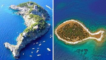 10 wysp, którym Matka Natura nadała niezwykłe kształty widoczne z lotu ptaka