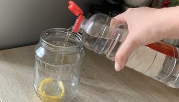 preparat myjący z cytryny i octu