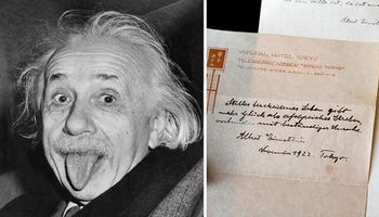 Teoria szczęścia według Einsteina – odnaleziono prywatne zapiski i refleksje naukowca