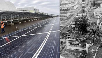 Kompleks w Czarnobylu zaczyna od nowa. W pobliżu reaktora nr 4 powstała elektrownia słoneczna