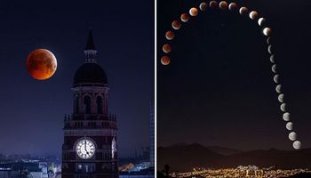 Zobacz kilka niesamowitych zdjęć wczorajszego zaćmienia Księżyca. Naprawdę było co podziwiać