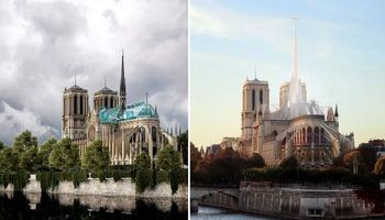 17 architektów zaproponowało nowy wygląd katedry Notre Dame. Jeden z nich może zostać wykorzystany
