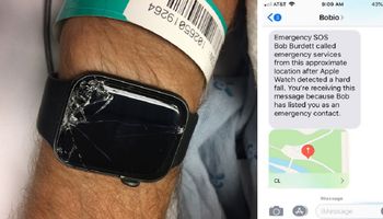 Zegarek Apple uratował mężczyźnie życie. Wezwał pomoc i powiadomił rodzinę o wypadku