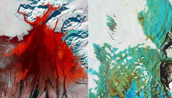 Te zapierające dech w piersiach zdjęcia satelitarne ukazują piękno i różnorodność Ziemi
