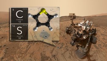 Cząsteczki organiczne znalezione na Marsie sugerują, że na Czerwonej Planecie istniało życie