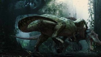 Spinozaur właśnie stał się pierwszym znanym dinozaurem, który potrafił pływać