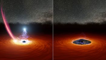 Astronomowie po raz pierwszy zaobserwowali zniknięcie korony czarnej dziury