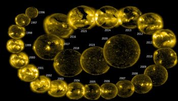 Ćwierć wieku cykli słonecznych ukazane na jednym fenomenalnym filmie dzięki misji SOHO