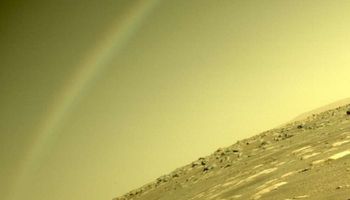 Ostatnie zdjęcia Perseverance prawdopodobnie wcale nie przedstawiają tęczy na Marsie