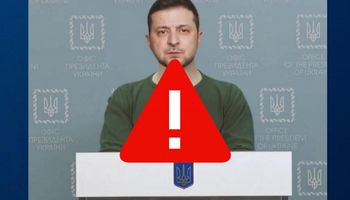 Hakerzy sfałszowali wideo, na którym prezydent Ukrainy nawołuje swoich żołnierzy do poddania się