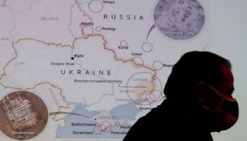 Inwazja Rosji na Ukrainę. Mapy przedstawiają przebieg walk i strategiczne punkty