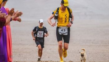 Bezpański pies postanawia dołączyć do 250-kilometrowego maratonu i kończy go z nowym właścicielem!