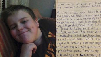 Zanim ten 13-latek się powiesił, napisał list. Rodzice podzielili się jego wstrząsającą treścią