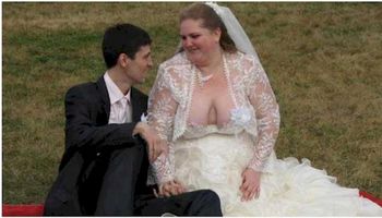 20 przykładów na to, że suknie ślubne mogą okazać się prawdziwym koszmarem!