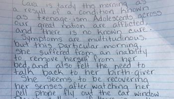 Matka napisała otwarty list z przeprosinami za zachowanie swojej niezadolonej z życia córki
