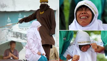 Muzułmanka krzyczy z bólu, podczas gdy kat wymierza jej karę 23 razy drewnianą laską! To wszystko za…