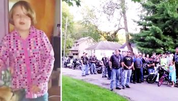 7-latka umieszcza wiadomość do swojego prześladowcy na Facebooku. Nagle do drzwi jej domu pukają motocykliści!