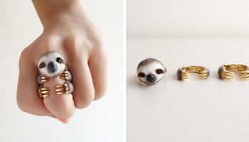 Te trzy pierścionki założone wszystkie razem, zamienią się w urocze zwierzęta na Twojej dłoni!