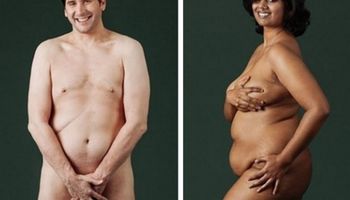 9 osób pozowało do całkowicie nagich zdjęć, by pokazać, jak bardzo różni się ludzkie ciało