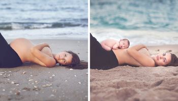 15 pomysłów na sesję zdjęciową przed i po porodzie. Warto uwiecznić ten niezwykły i piękny czas!