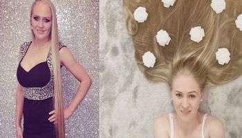 Kobieta od 17 lat nie zmieniła znacząco fryzury. Niewiarygodne, jaką długość osiągnęły jej włosy