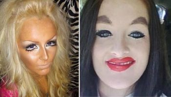 14 kobiet, które nie poskąpiły sobie makijażu. Warto zachować umiar w każdej dziedzinie.