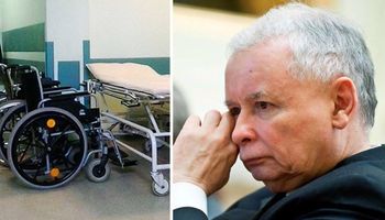 Kaczyńskiemu grozi wózek inwalidzki? Prezes PiS odmawia operacji, która mogłaby pomóc