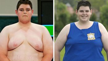 Gdy 19-latek uświadomił sobie, że waży ponad 150 kg, zdecydował się na diametralną zmianę