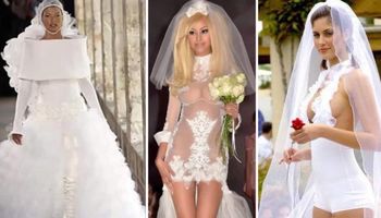 15 niestandardowych sukni ślubnych. Ciekawe, czy Panny Młode nie żałują swoich decyzji