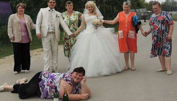 25 nietuzinkowych zdjęć z rosyjskich ślubów. Ten kraj to stan umysłu