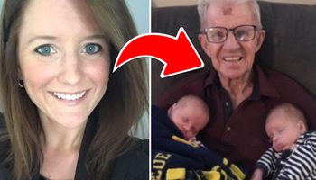 Umieściła zdjęcie dziadka z jej synami w sieci. Zobaczył je lekarz i ostrzegł ją
