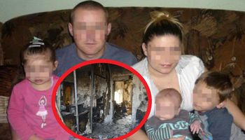 Troje dzieci spłonęło żywcem. Mama wykręciła wcześniej klamki z okien w ich pokoju