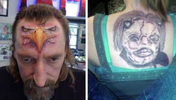 25 osób, które kiedyś będą żałowały wykonania swoich tatuaży. To nie były przemyślane decyzje
