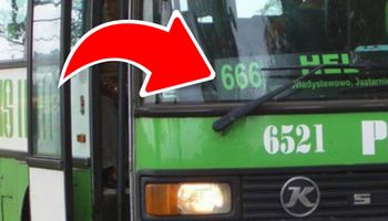 Na Hel kursuje autobus z numerem 666. Nie wszystkim się to podoba