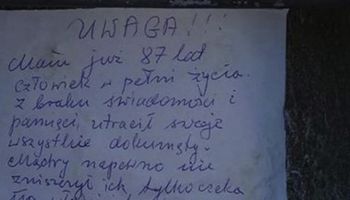 87-latek z Warszawy zgubił dokumenty i we wzruszającym liście prosi ludzi o pomoc