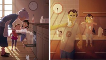12 wzruszających ilustracji, które sprawią, że wrócą do Ciebie wspomnienia z dzieciństwa