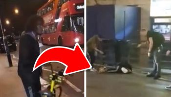 Czarnoskóry mężczyzna zaatakował kwasem i nożem w Londynie. Miał pecha, że trafił na Polaków