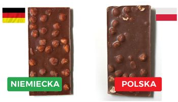 Milka żałuje Polakom orzechów w czekoladzie. W Niemieckiej wersji jest ich więcej
