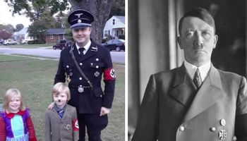Na Halloween przebrał 5-letniego syna za Hitlera. Ludzie grozili chłopcu