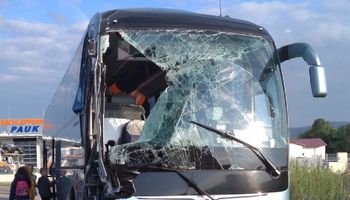 Wypadek polskiego autobusu szkolnego w Austrii. Są ranne dzieci
