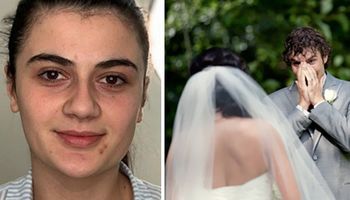 Panny młode „przed” i „po” ślubnym makijażu. Wyglądają jak zupełnie inne kobiety!