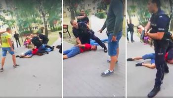 „Brutalna interwencja lubelskiej policji”. Nagranie trafiło do sieci i budzi kontrowersje