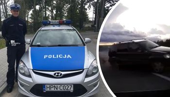 Policjant ze Słupska był świadkiem groźnego wypadku. Ocalił życie ciężarnej i 4 innych osób