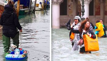 20 zdjęć i nagrań z tonącej Wenecji. Niektóre są przerażające, inne… groteskowe