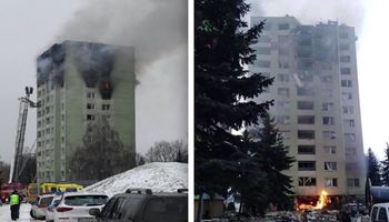 Wybuch gazu w bloku w Preszowie