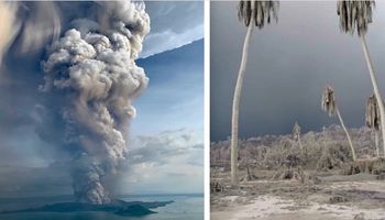 wybuch wulkanu na Filipinach